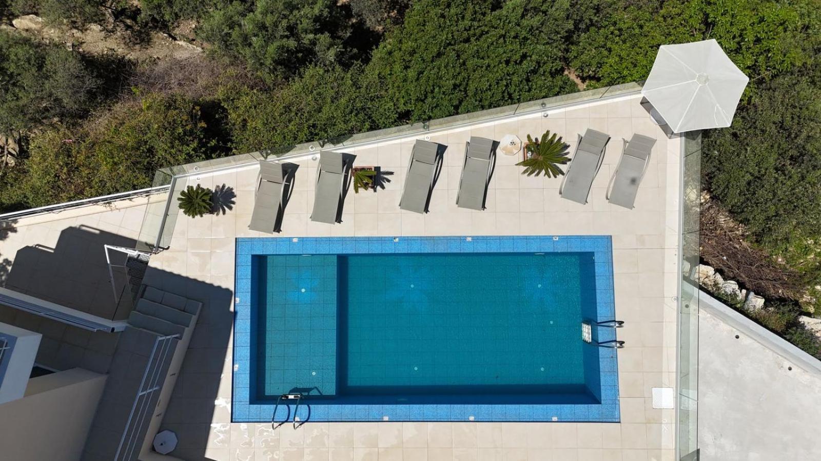 Villa Vuna - Private Pool -Sea View Khania Eksteriør bilde